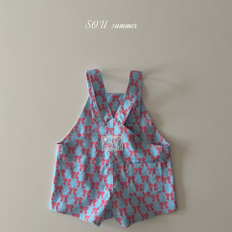 sou/2. ribbon overalls suit 12M-M