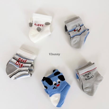 vbunny/88. reko socks set M(130-150)-XL(180-210)
