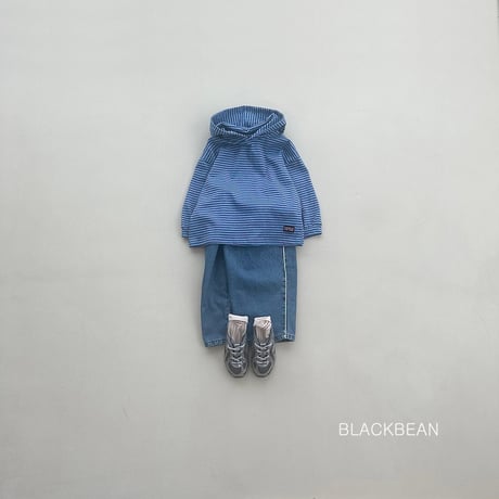 blackbean/48. multi hood T-shirt S-XL