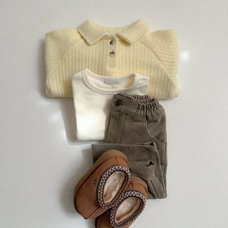 minirobe/28. boy collared sweatshirt S-XL
