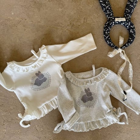 aiai/101. bunny loffle T-shirt XS-L