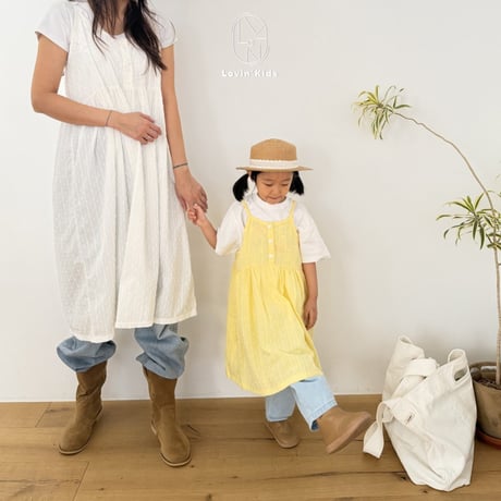 lovin/22. dobi shirring one-piece ADULT