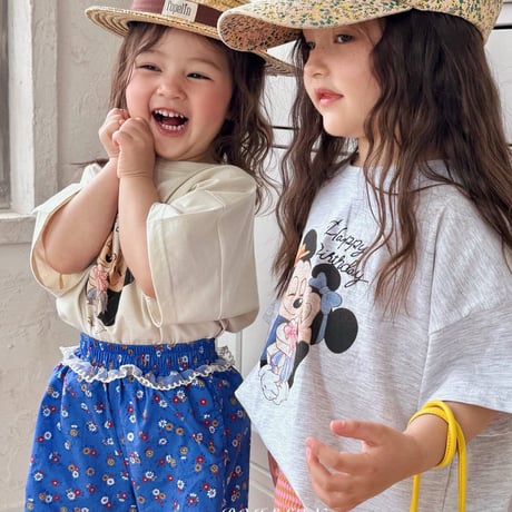 poisson/1. miky happy T-shirt S-XL