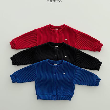 bonito/24. knit cardigan 12M-XL