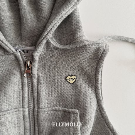 ellymolly/93. flare hood vest 5-11