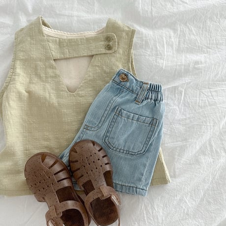 minirobe/19. Oha Sleeveless Blouse  S-XL