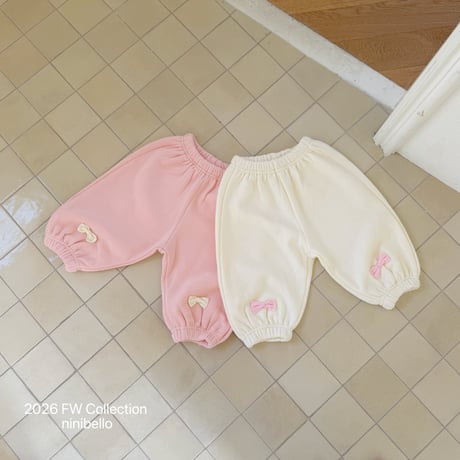 ninibello/49. Petit Ribbon Jogger Pants? XS-XL