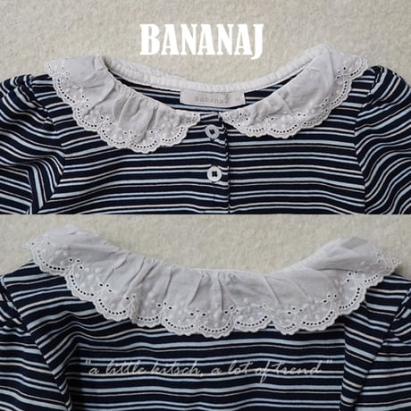 bananaj/14. ella collar T-shirt XS-JS