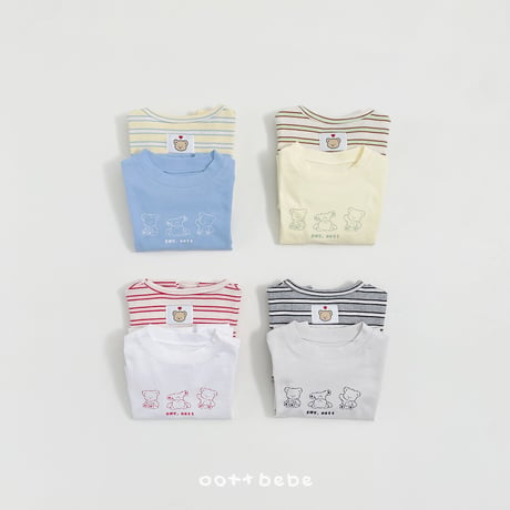 oottbebe/14. sei otte 1 + 1 ( kids ) T-shirt XS(1-2Y)-XL(6-7Y)