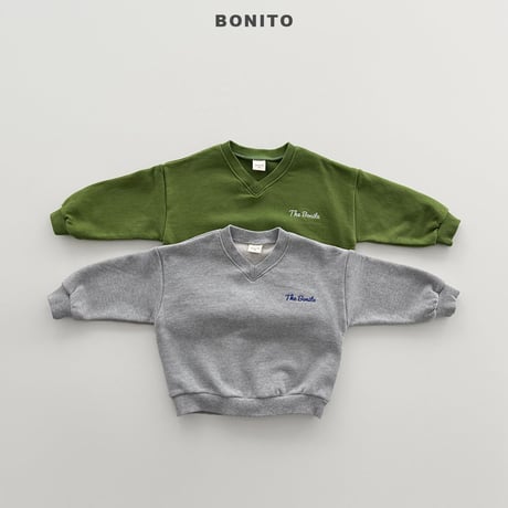 bonito/86. v neck man-to-man 12M-XL