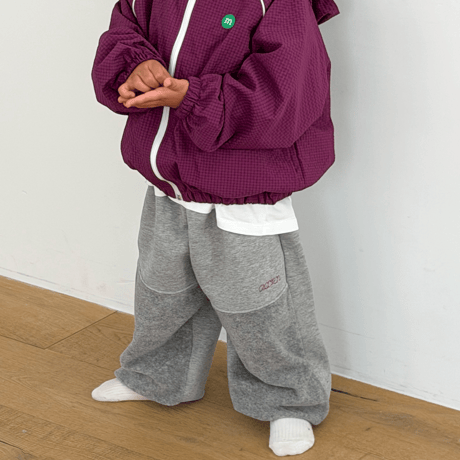 plain/2. choco windbreaker XS-XL