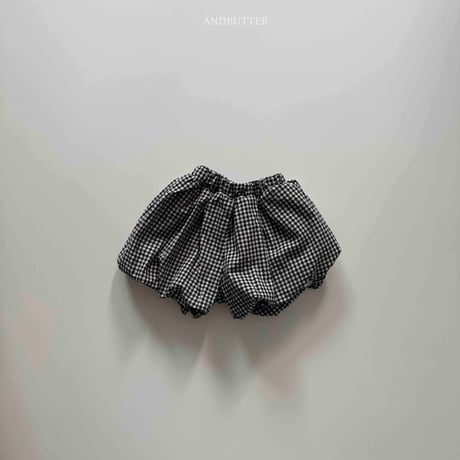 andbutter/38. Check Balloon pants JS-JM
