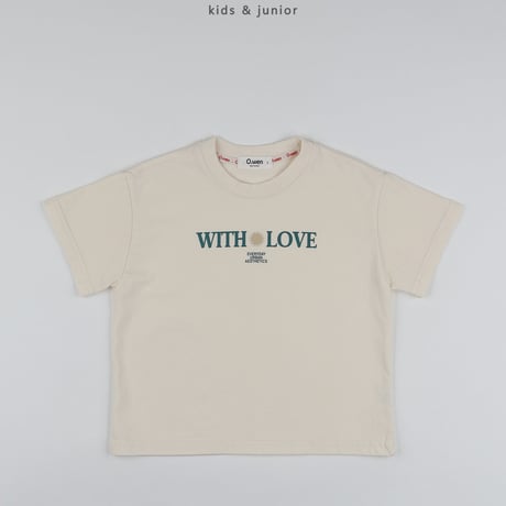 owen/82. with love half t T-shirt JS-JXL