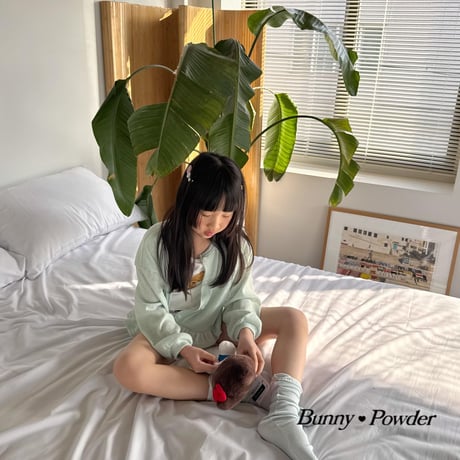 bunnypowder/194. flower button cardigan S-XL