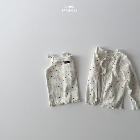 lindo/71. ive cardigan sleeveless set XS-XL