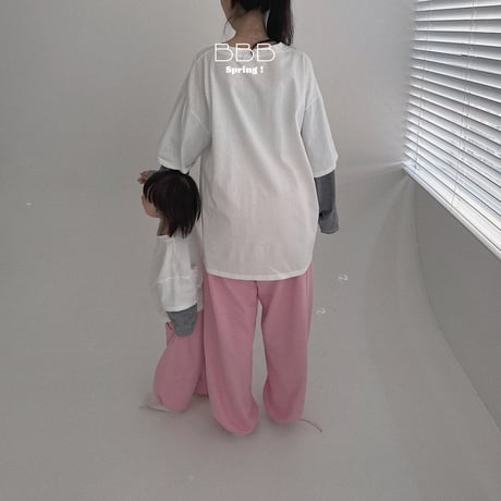 bellabambina/2. adlut doubled T-shirt ADULT