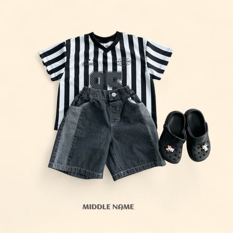 middlename/49. two color denim pants S-XL