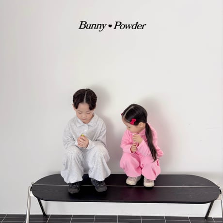 bunnypowder/117. terry collar T-shirt S-XL