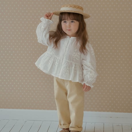 bananaj/18. flower blouse ADULT