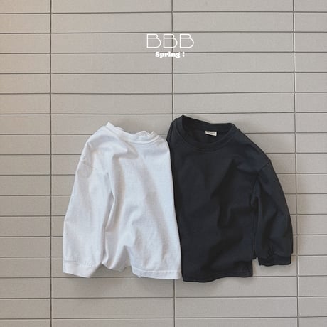 bellabambina/44. plain box T-shirt XS-XL