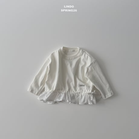 lindo/47. sugar fril T-shirt XS-XL