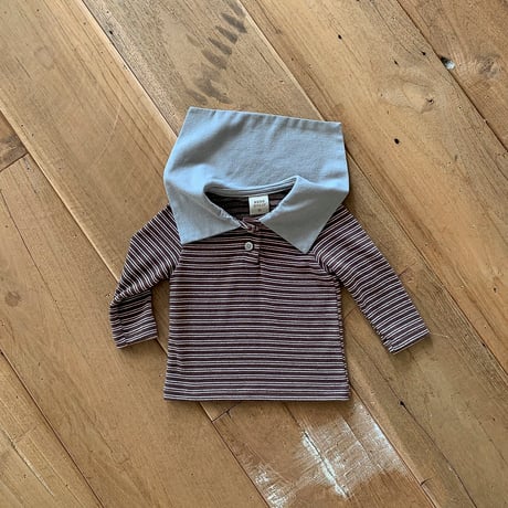 bebeholic/39. kenny collar T-shirt S(3-6M)-XL(18-24M)