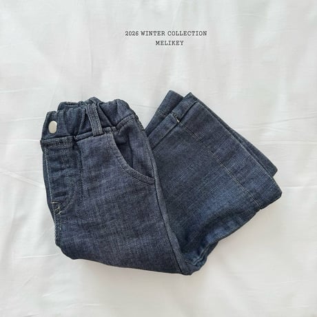 melikey/53. velvet ribbon P denim XS-XL