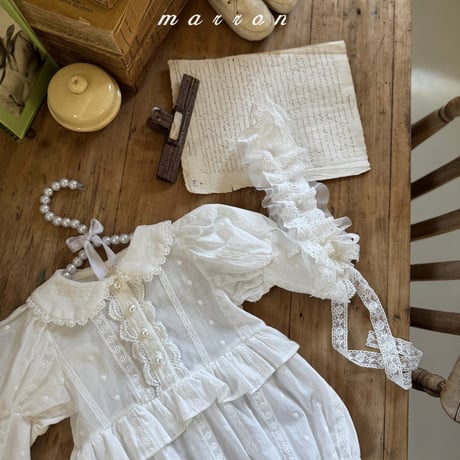 marron/49. frost suit 6M-18M