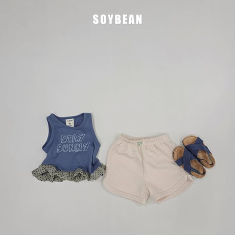 soybean/170. plan ) dot bubble sleeveless XS-XL