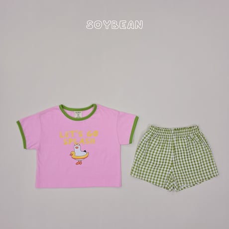 soybean/54. plan ) duck friends ( updown set XS-XL