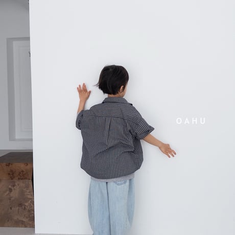 oahu/22. sheer check shirt JS-JXL