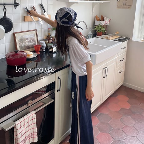 loverosie/161. mesh tape 2way pants 3XL