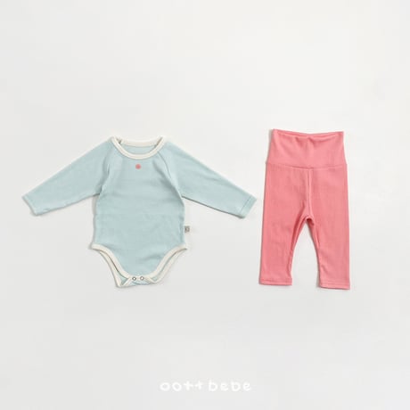 oottbebe/7. picnic ( modal golgi ) suit S(0-6M)-M(6-12M)
