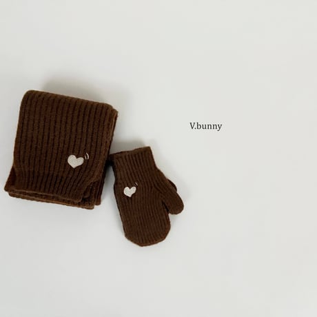 vbunny/63. heart embroidery glove FREE