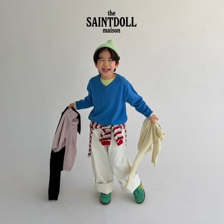 saintdoll/75. cotton wide pants S-L