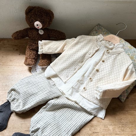 monbebe/40. cloi lace blouse S(1-2Y)-XL(7-8Y)
