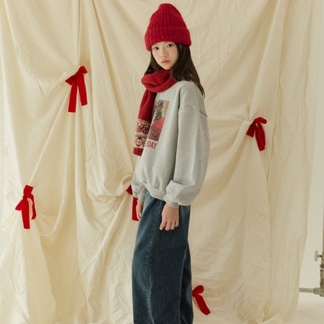 sm2/20. mink gimo wide denim pants 9-17