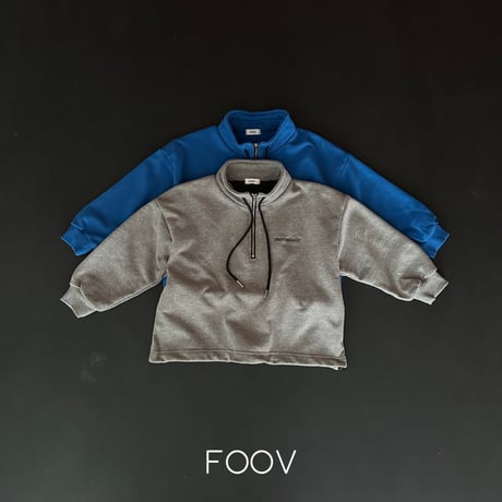foov/60. half zipup man-to-man JS-JM