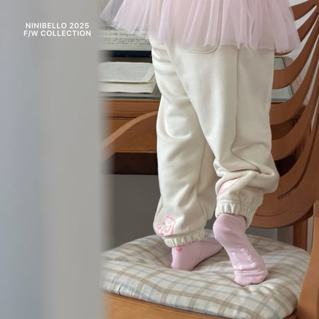 ninibello/74. angel pin tuck jogger pants XS-XL