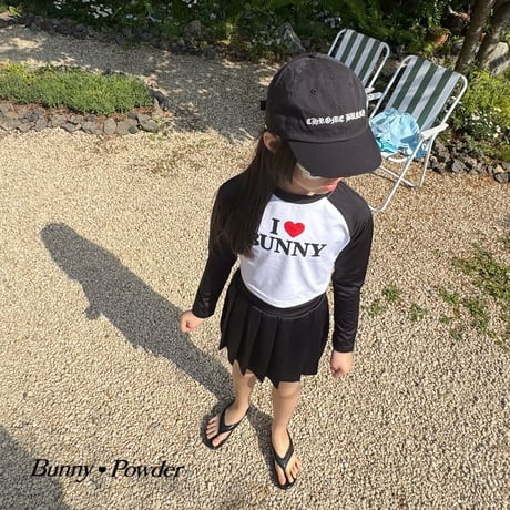 bunnypowder/266. I love rash guard  S(95-105CM)-M(105-120CM)