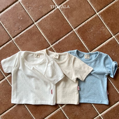 thelala/33. white snow T-shirt XS-XL
