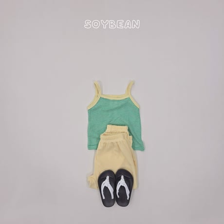 soybean/27. plan ) stripe sleeveless XS-XL