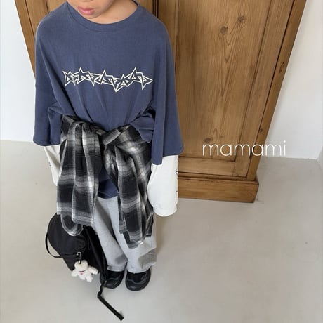 mamami/26. star rayerd T-shirt JS-JL