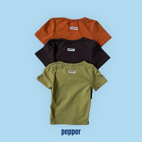 pepper/40. my half t T-shirt XS-XL