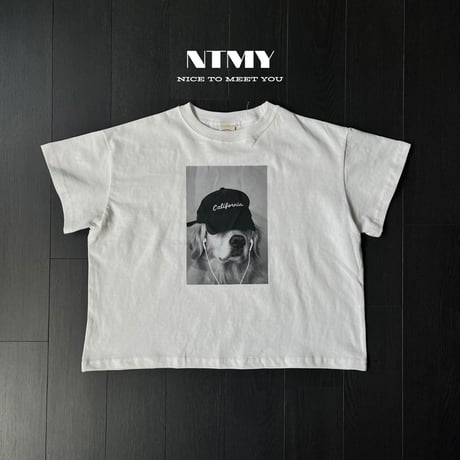 nicetomeetyou/25. hip dog T-shirt S-XL