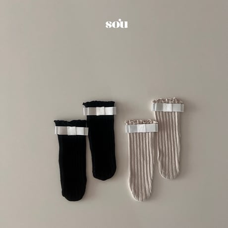 sou/24. golgi ribbon knee socks FREE