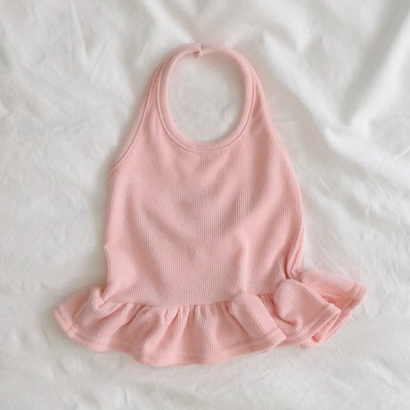 bailey/29. fril holter neck  XS-2XL