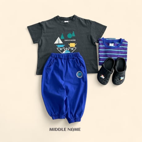 middlename/51. pig figure digital printing T-shirt S-XL