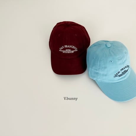 vbunny/8. sanfran cap FREE(48-53CM)