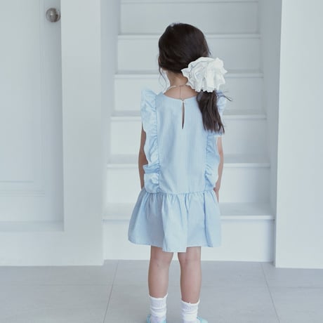 mollybin/31. bubble fril one-piece JS